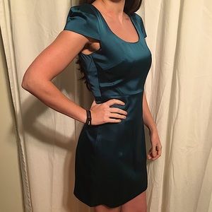Anthropologie 4c satin dress